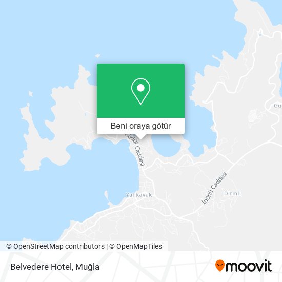 Belvedere Hotel harita
