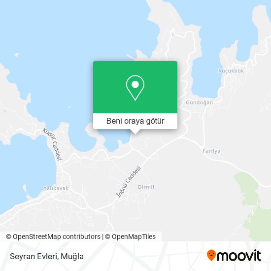 Seyran Evleri harita