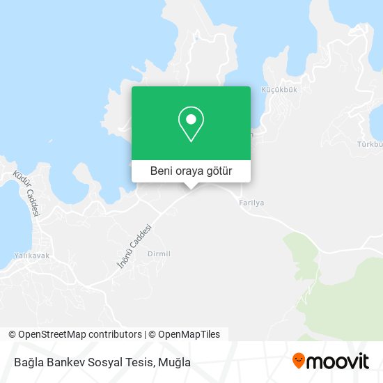 Bağla Bankev Sosyal Tesis harita