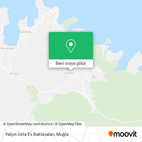 Yalçın Usta Ev Baklavaları harita