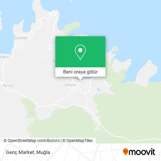 Genç Market harita