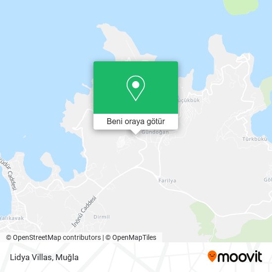 Lidya Villas harita