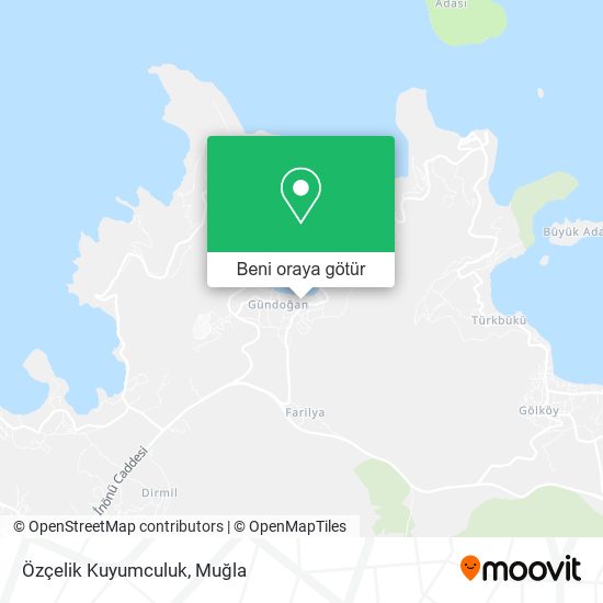 Özçelik Kuyumculuk harita