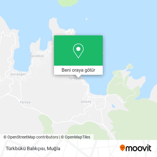 Türkbükü Balıkçısı harita
