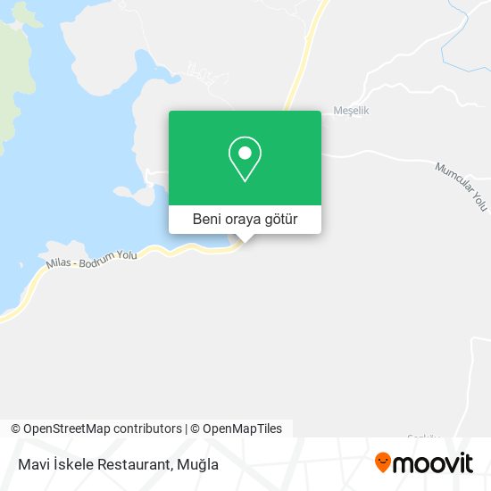 Mavi İskele Restaurant harita