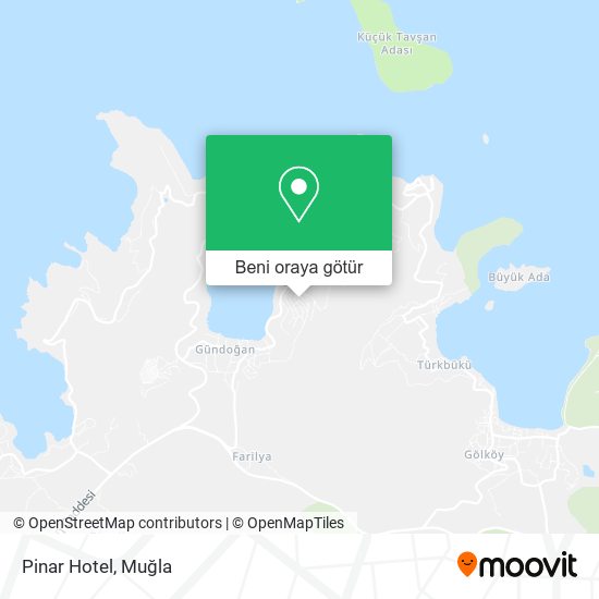 Pinar Hotel harita