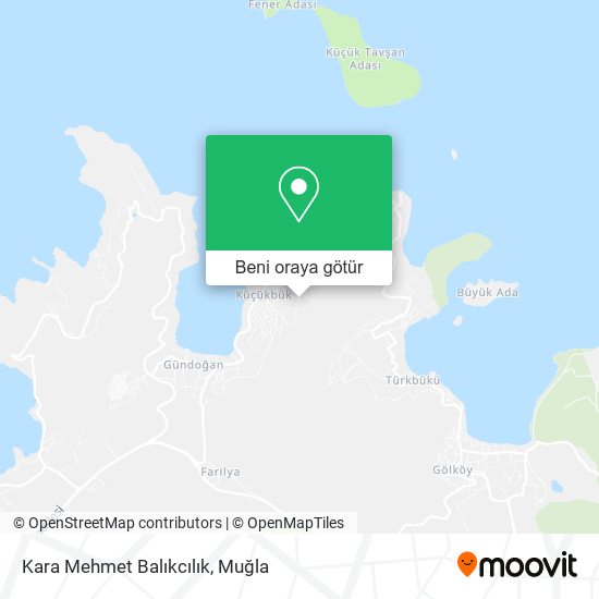 Kara Mehmet Balıkcılık harita