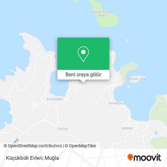 Küçükbük Evleri harita