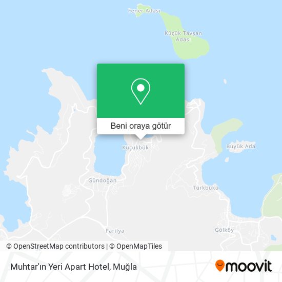 Muhtar'ın Yeri Apart Hotel harita