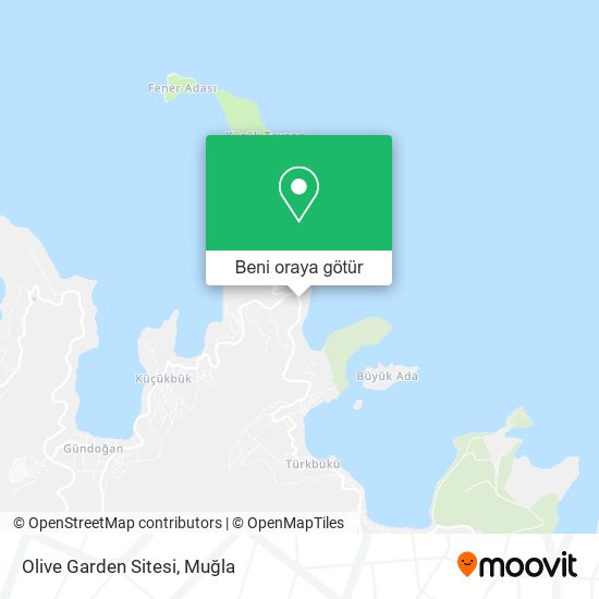 Olive Garden Sitesi harita