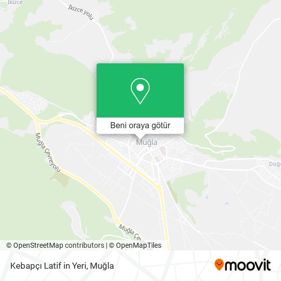 Kebapçı Latif in Yeri harita