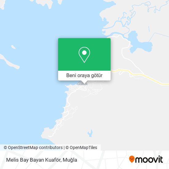 Melis Bay Bayan Kuaför harita