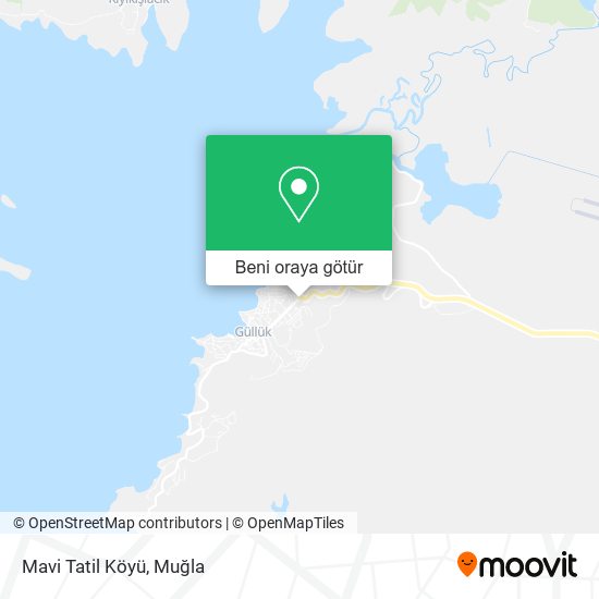 Mavi Tatil Köyü harita