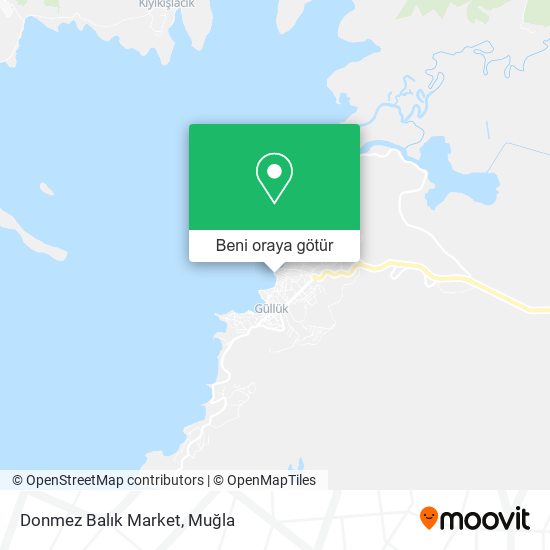 Donmez Balık Market harita