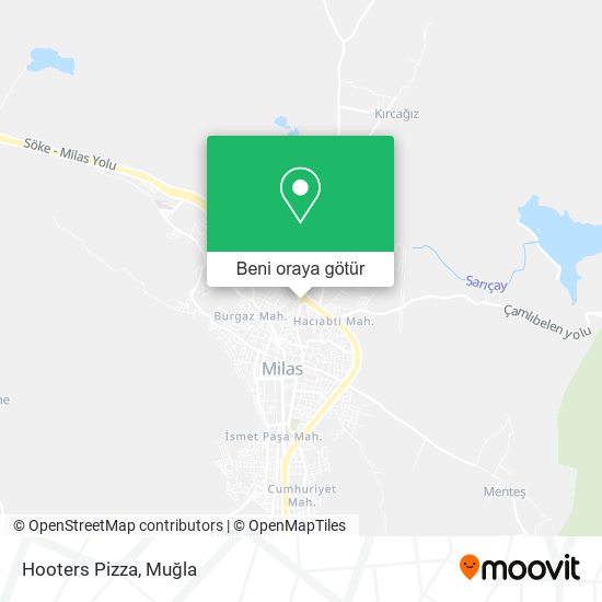 Hooters Pizza harita