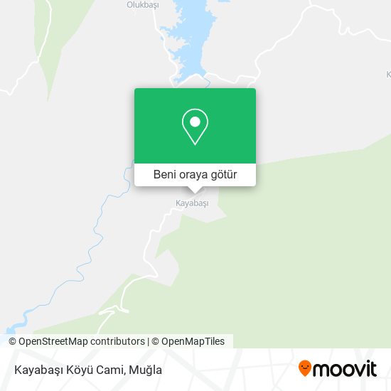 Kayabaşı Köyü Cami harita