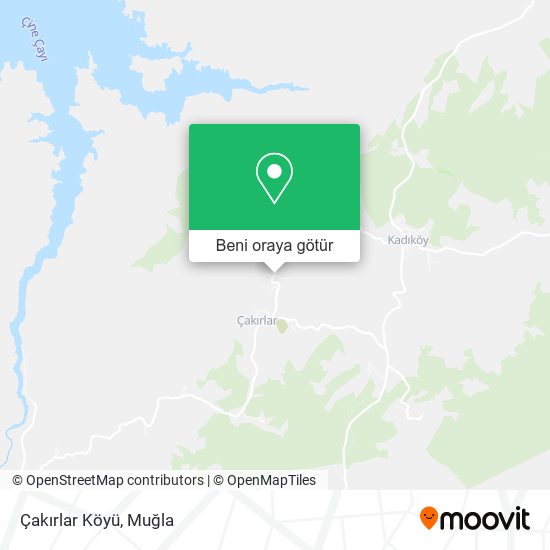 Çakırlar Köyü harita