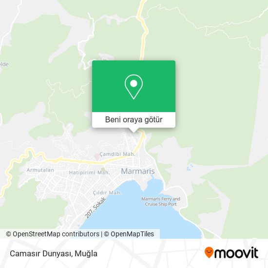 Camasır Dunyası harita