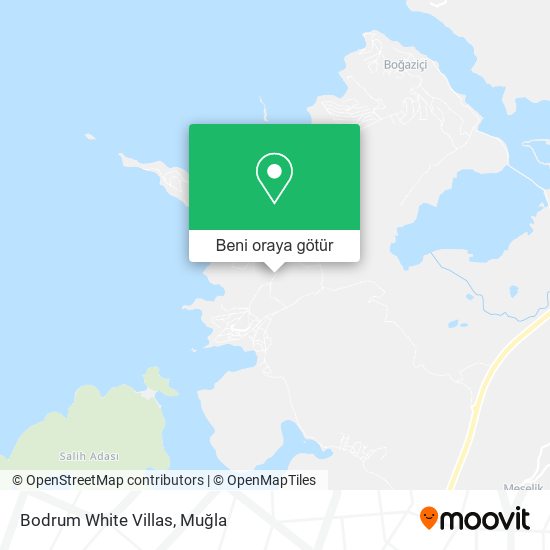 Bodrum White Villas harita