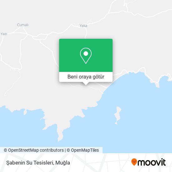 Şabenin Su Tesisleri harita