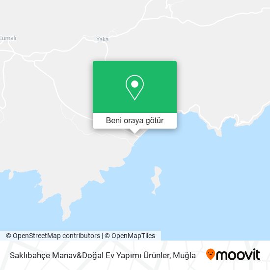 Saklıbahçe Manav&Doğal Ev Yapımı Ürünler harita