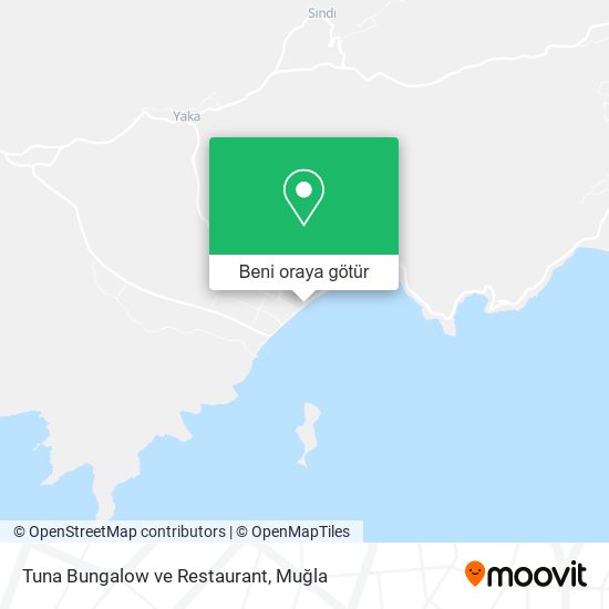 Tuna Bungalow ve Restaurant harita