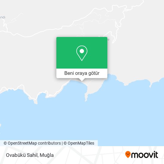 Ovabükü Sahil harita