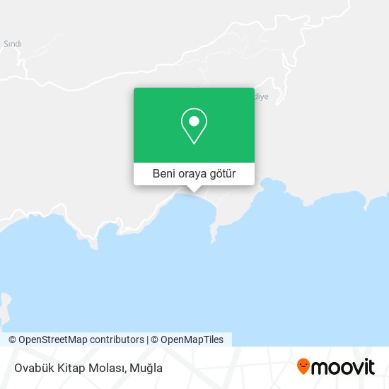 Ovabük Kitap Molası harita