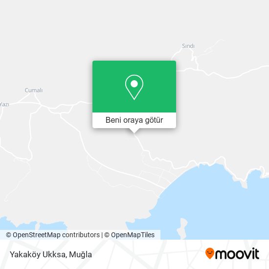 Yakaköy Ukksa harita