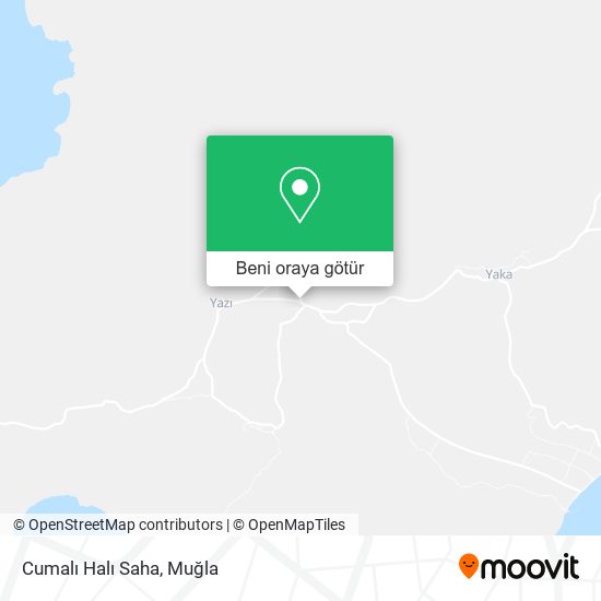Cumalı Halı Saha harita
