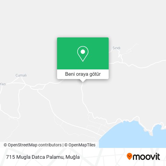 715 Mugla Datca Palamu harita