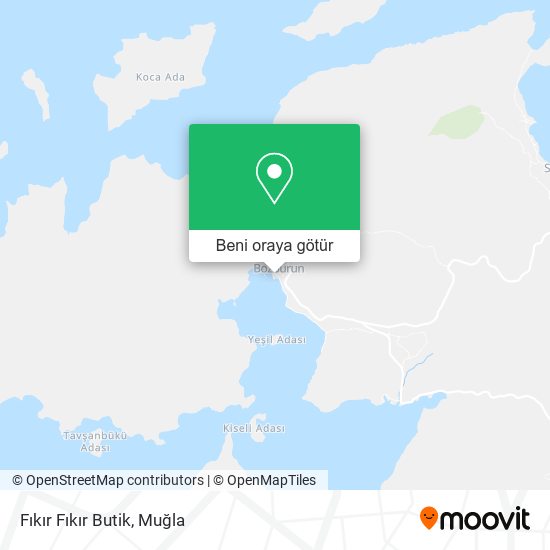 Fıkır Fıkır Butik harita