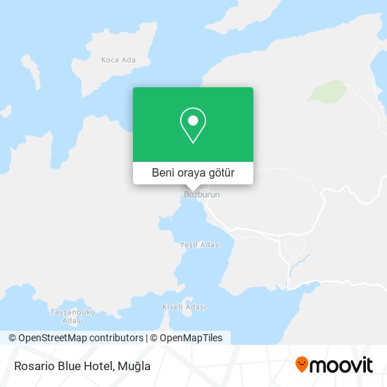 Rosario Blue Hotel harita