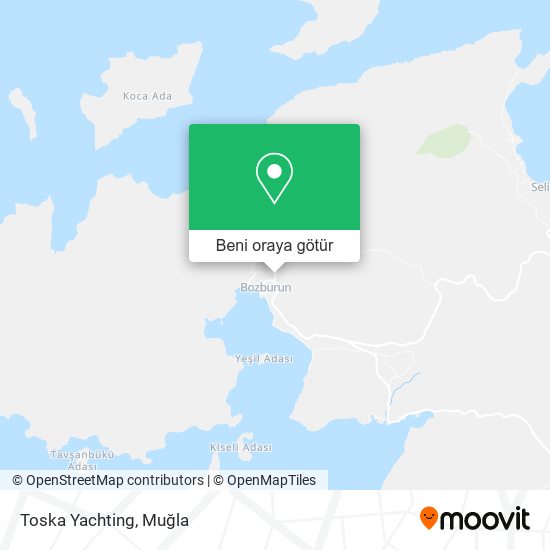 Toska Yachting harita