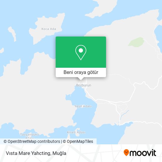 Vısta Mare Yahcting harita