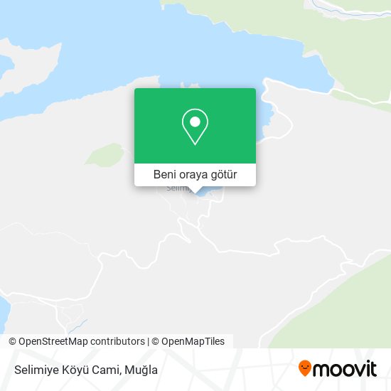 Selimiye Köyü Cami harita