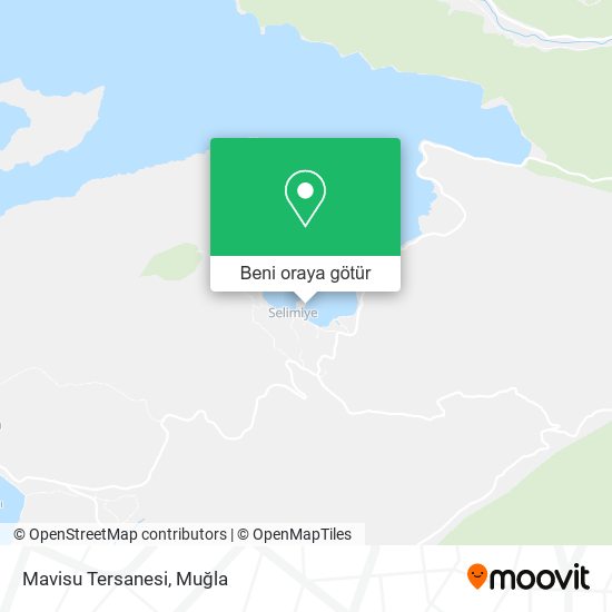 Mavisu Tersanesi harita
