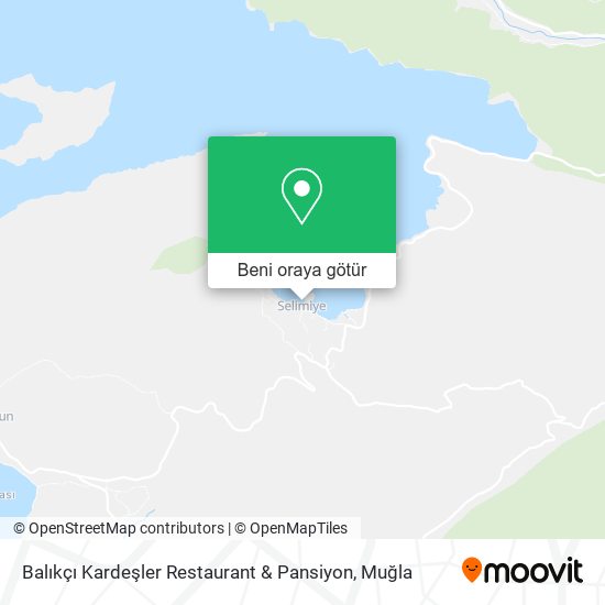 Balıkçı Kardeşler Restaurant & Pansiyon harita