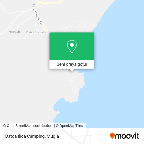 Datça Ilıca Camping harita