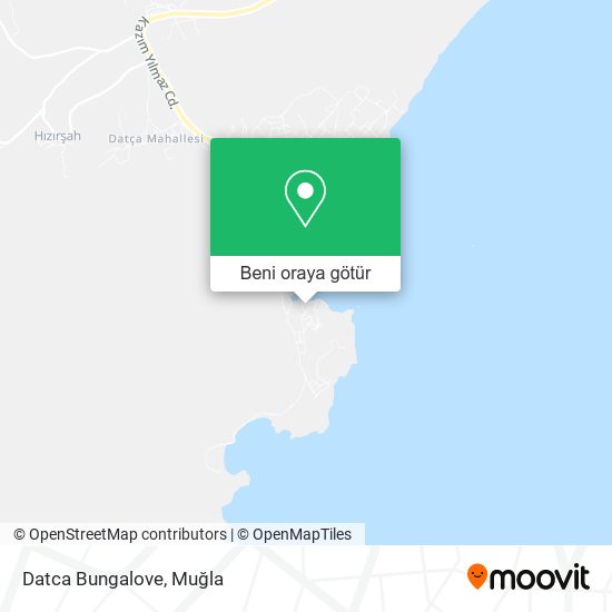 Datca Bungalove harita