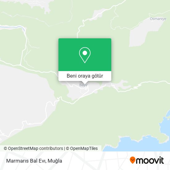 Marmarıs Bal Evı harita
