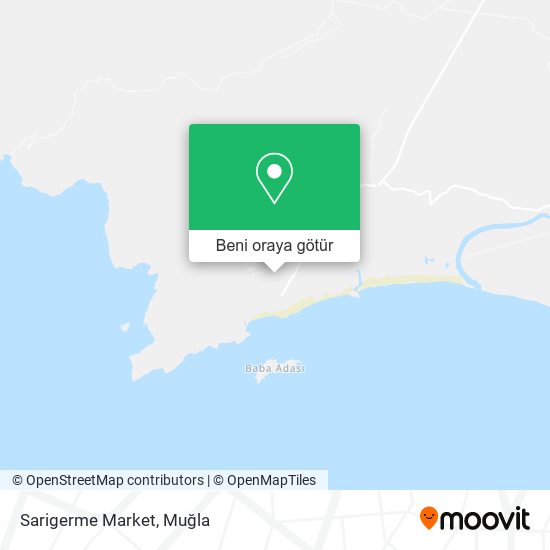 Sarigerme Market harita