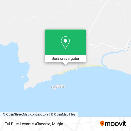 Tui Blue Levante A'lacarte harita