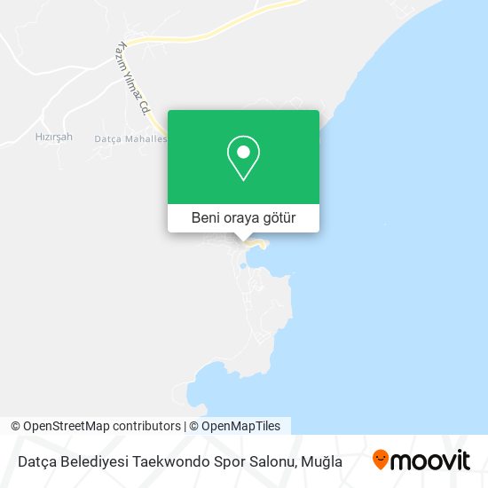 Datça Belediyesi Taekwondo Spor Salonu harita