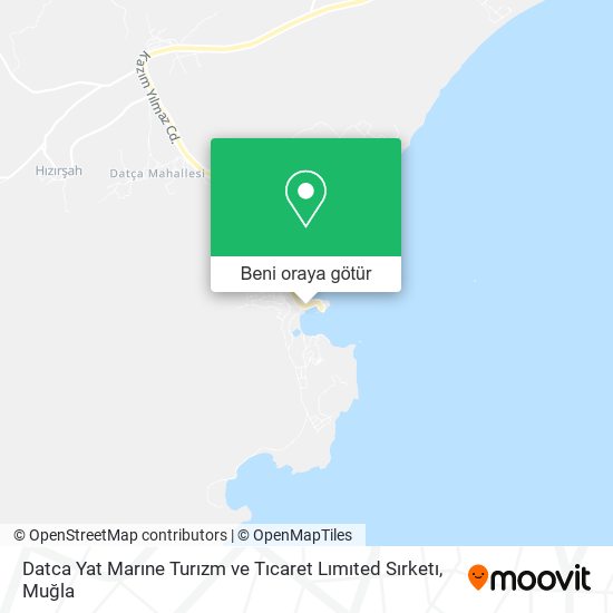 Datca Yat Marıne Turızm ve Tıcaret Lımıted Sırketı harita