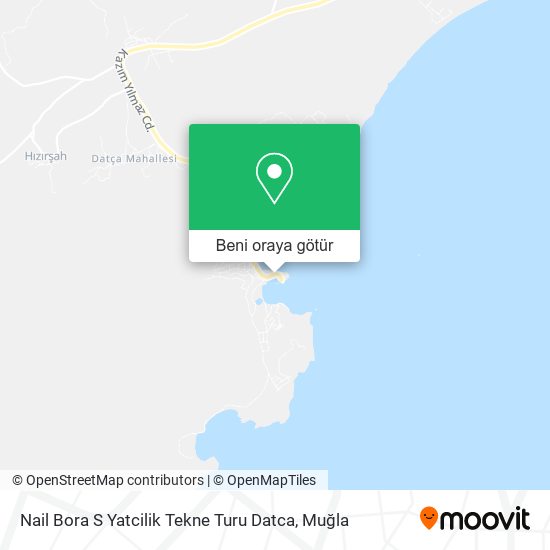 Nail Bora S Yatcilik Tekne Turu Datca harita