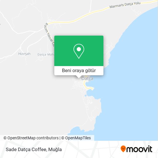 Sade Datça Coffee harita