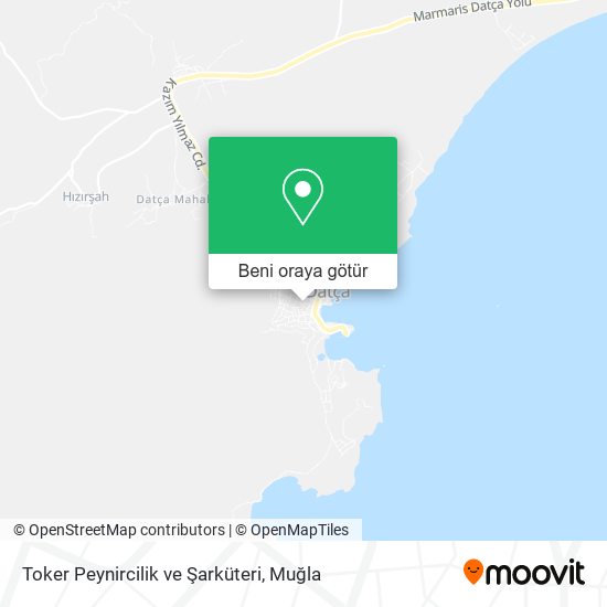 Toker Peynircilik ve Şarküteri harita