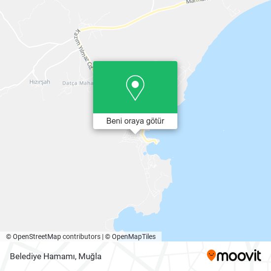 Belediye Hamamı harita