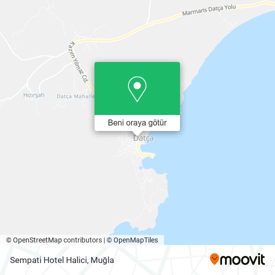 Sempati Hotel Halici harita